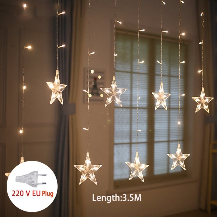 Fairy String Lights with Heart-Shaped Design for Bedroom Decor - DormVibes