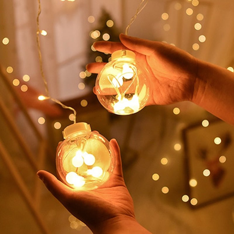 Fairy String Lights with Heart-Shaped Design for Bedroom Decor - DormVibes