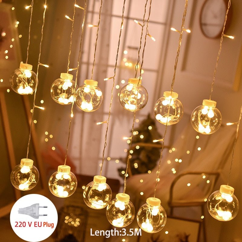 Fairy String Lights with Heart-Shaped Design for Bedroom Decor - DormVibes