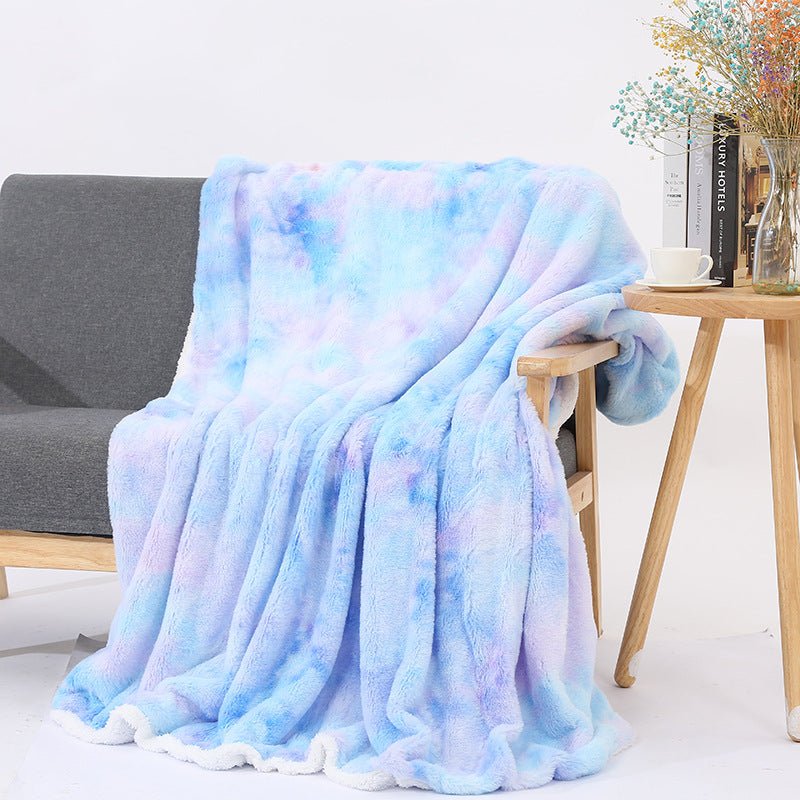 Tie dye hotsell sherpa blanket