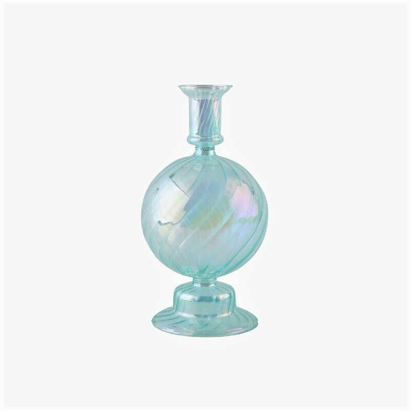 Floriddle Taper Candle Holders: Elegant Glass Candlesticks for Home Decor, Wedding Decorations, and More - DormVibes
