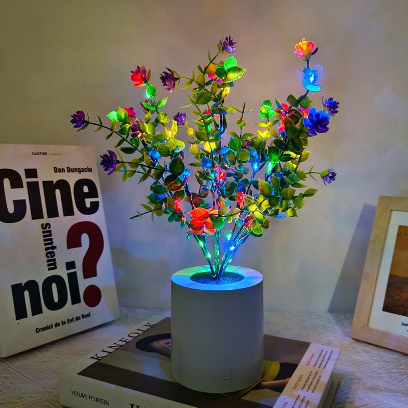 Flowerpot Night Lights Table Lamp - DormVibes