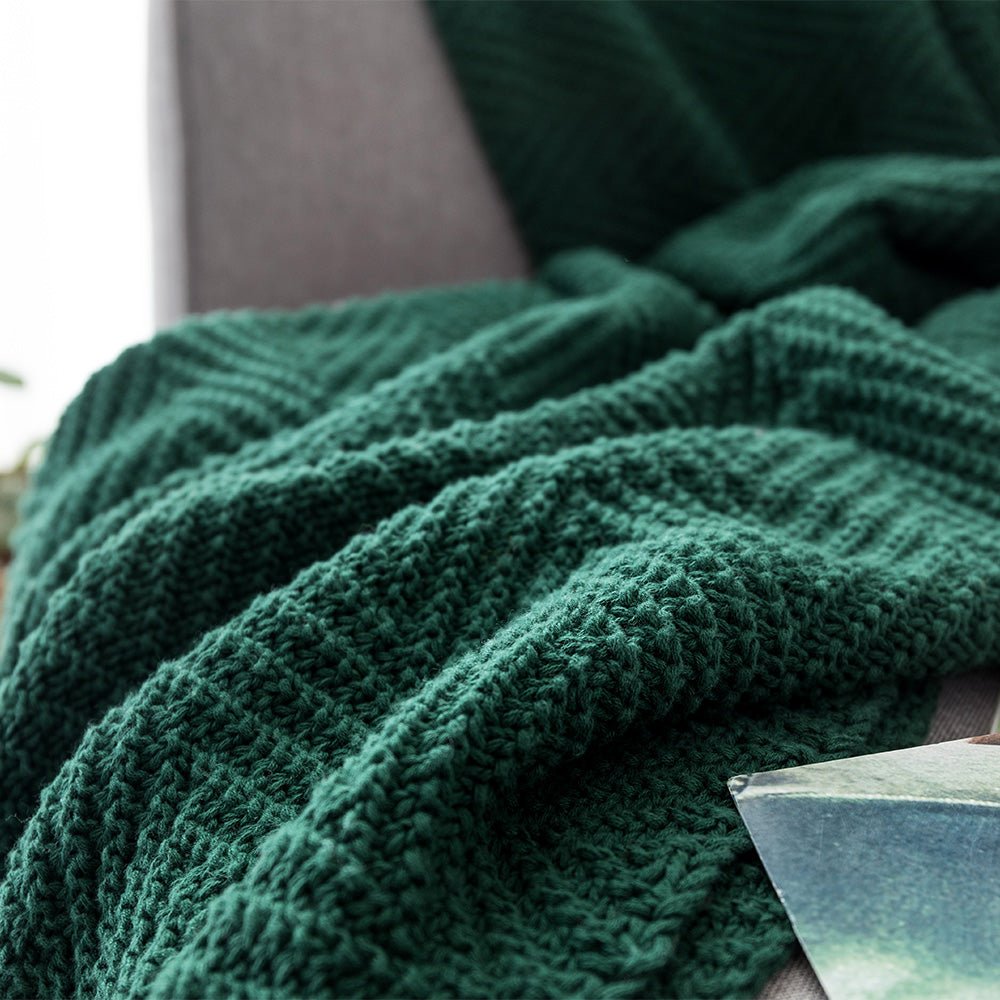 Frilled Throw Blanket - DormVibes