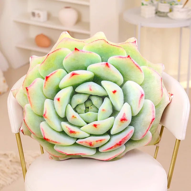 Giant Succulent Plush Toy: 3D Cactus Pillow, Kids Gift, Home Decor - DormVibes
