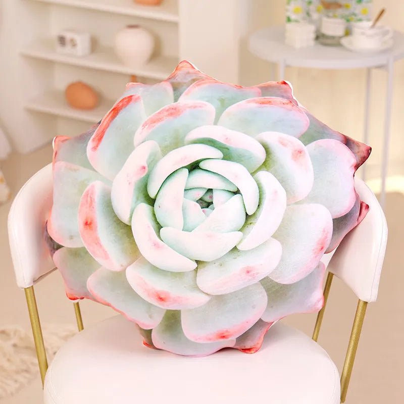 succulent cactus pillow Giant Succulent Plush Toy: 3D Cactus Pillow, Kids Gift, Home Decor – DormVibes