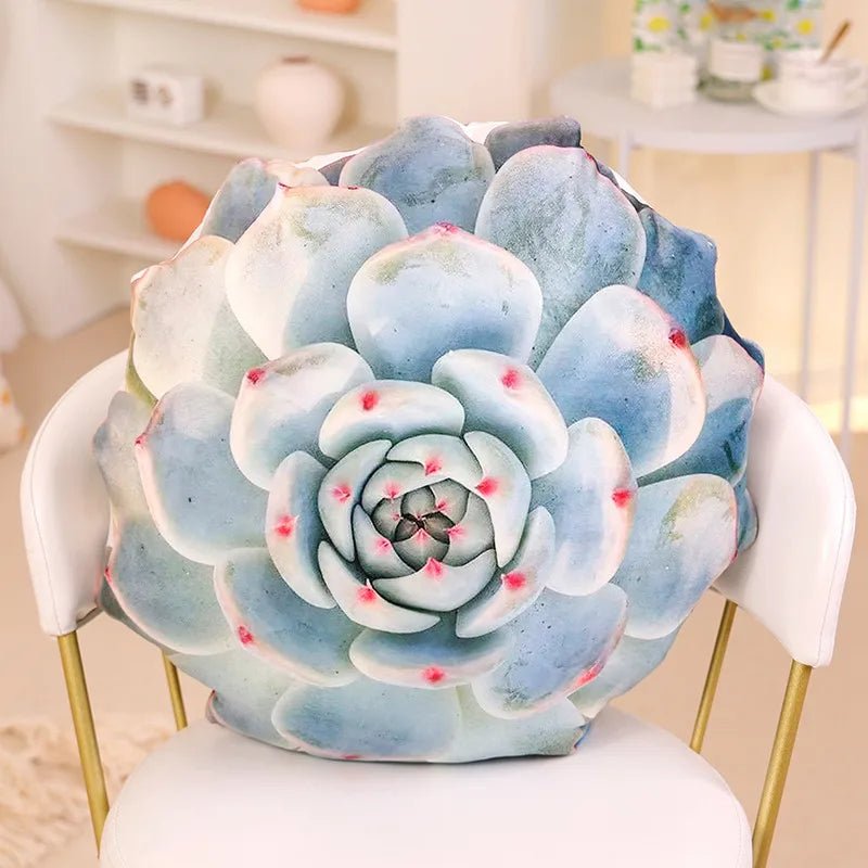 Giant Succulent Plush Toy: 3D Cactus Pillow, Kids Gift, Home Decor - DormVibes