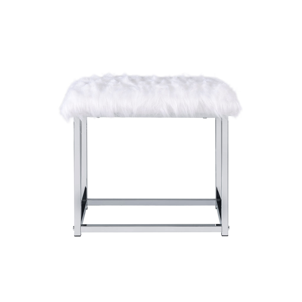 Glitz and Glam Vanity Desk with Stool Set - DormVibes