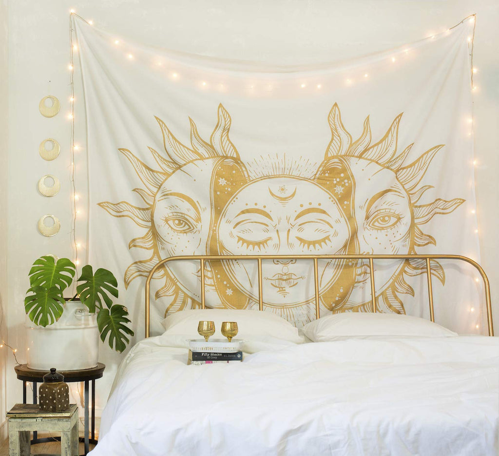 Golden Hour Tapestry - DormVibes