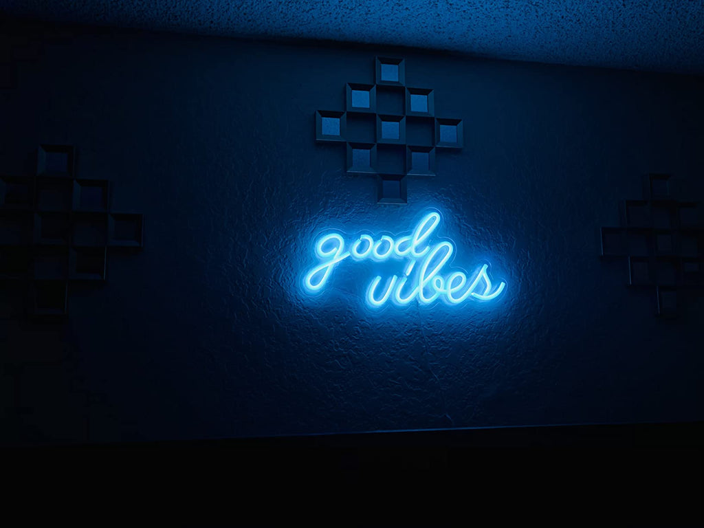 Good Vibes Neon Sign - DormVibes