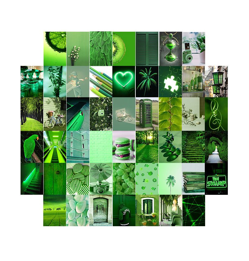 Green Light Collage Kit - DormVibes