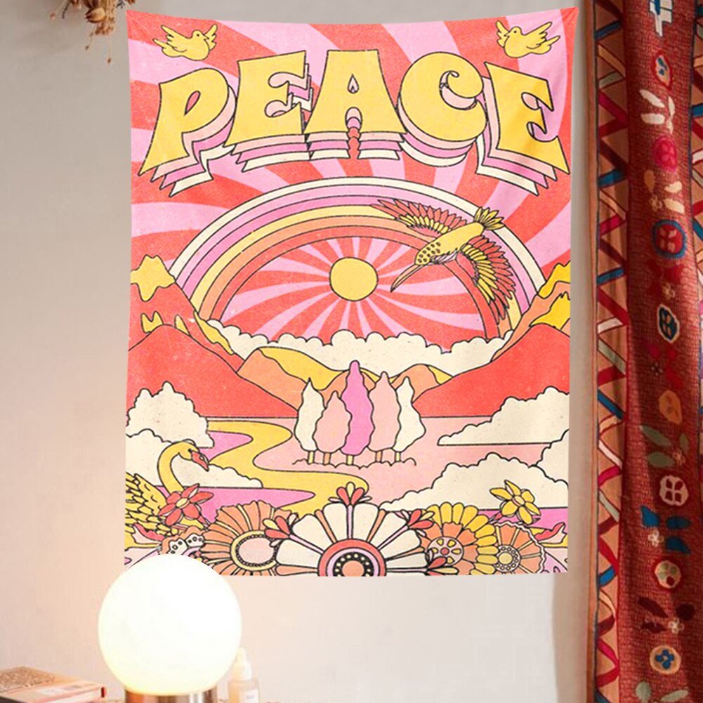 Vintage online 70s tapestry