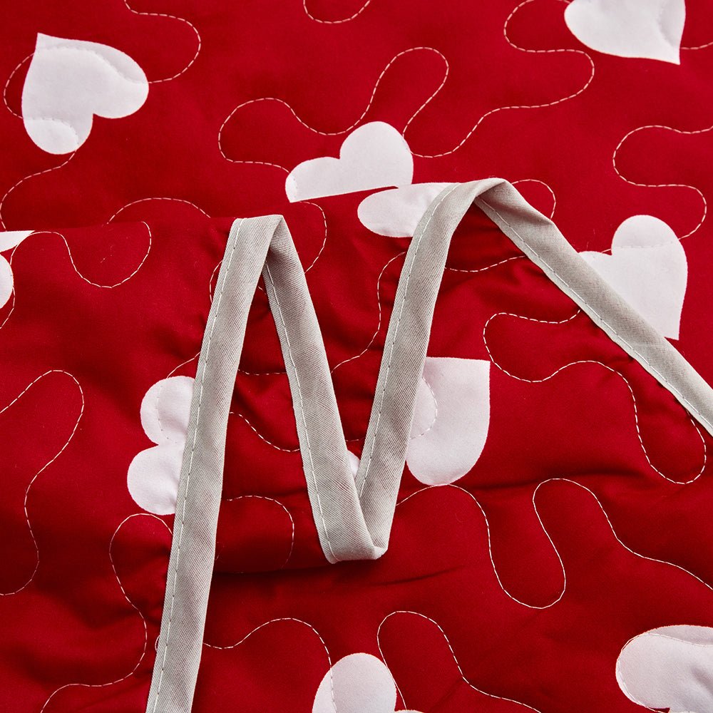 Heart of Hearts Bedspread Set - DormVibes