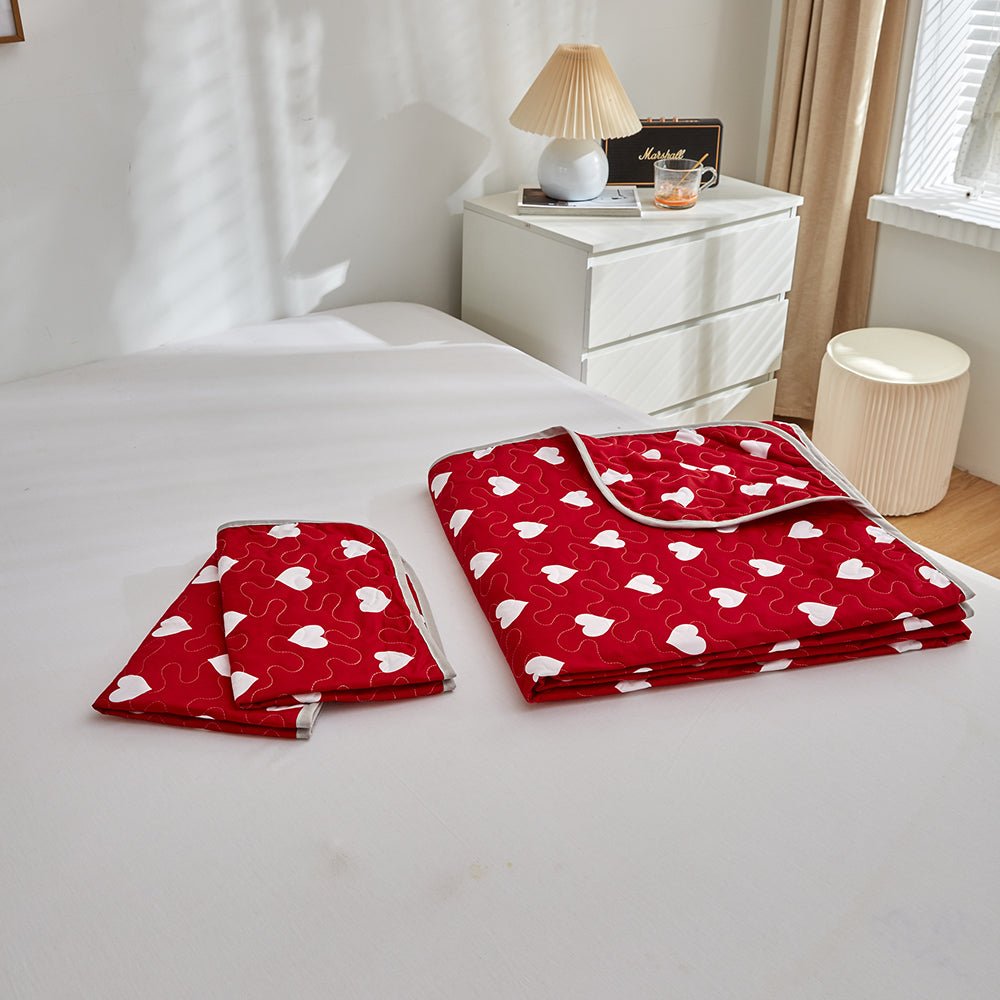 Heart of Hearts Bedspread Set - DormVibes