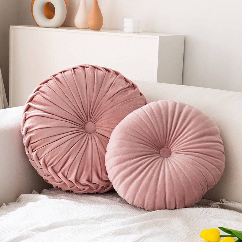 Round sitting sales pillow