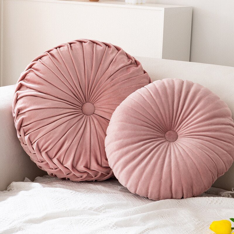 Sofa round pillow sales