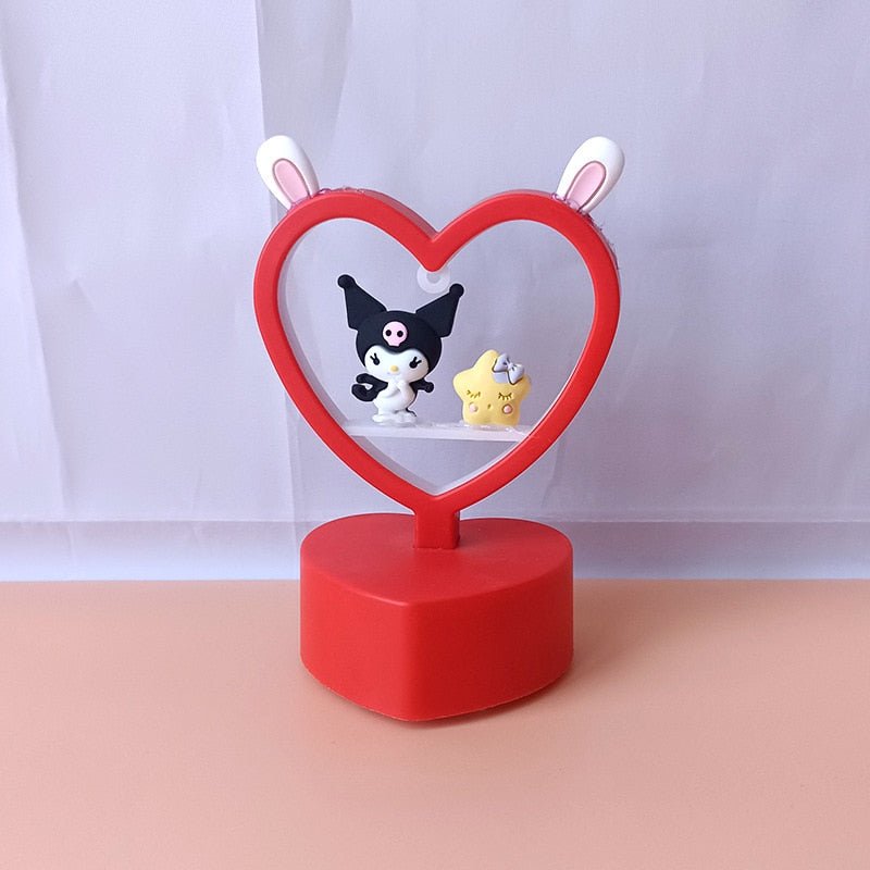 Kawaii Aesthetic Rabbit Ears Cute Table Lamp