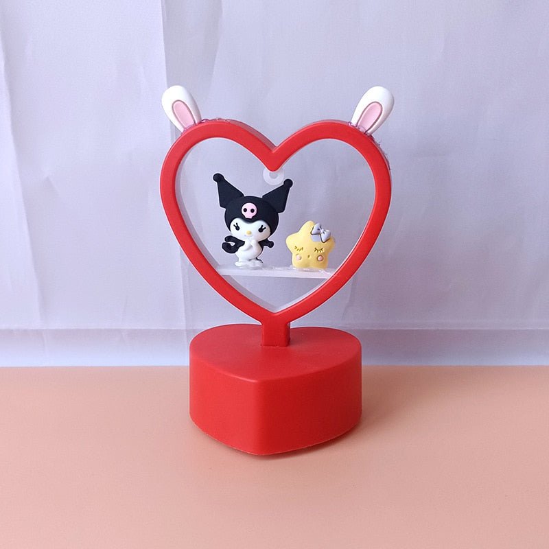 Kawaii Aesthetic Rabbit Ears Cute Table Lamp - DormVibes