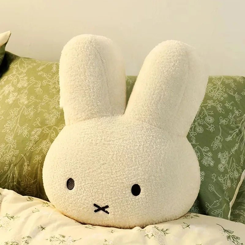 Kawaii Bunny & Ears Plush Toy Pillow: Adorable Soft Dolls Collection - DormVibes