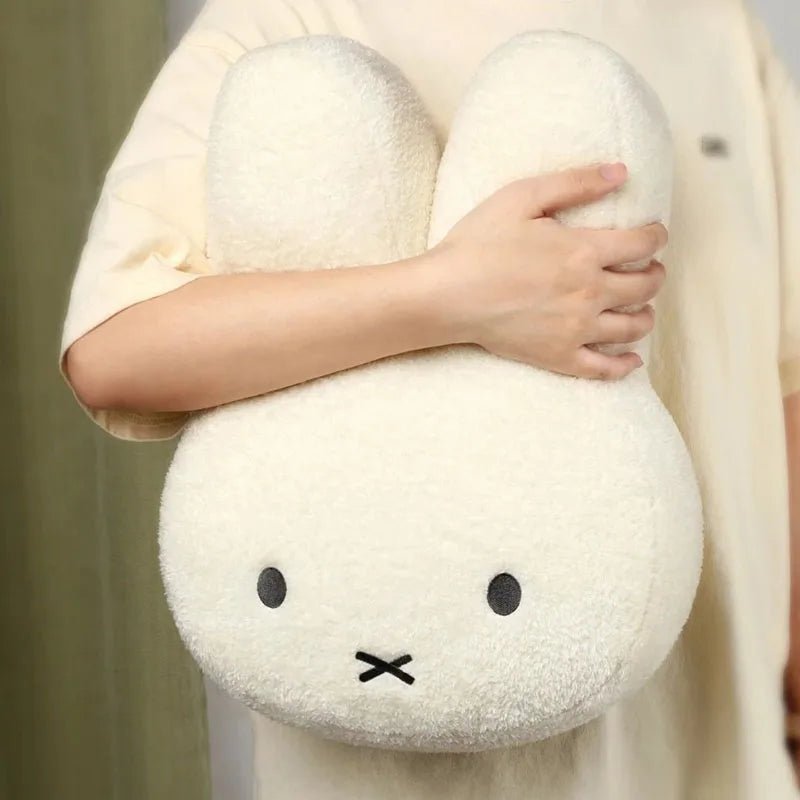 Kawaii Bunny & Ears Plush Toy Pillow: Adorable Soft Dolls Collection - DormVibes