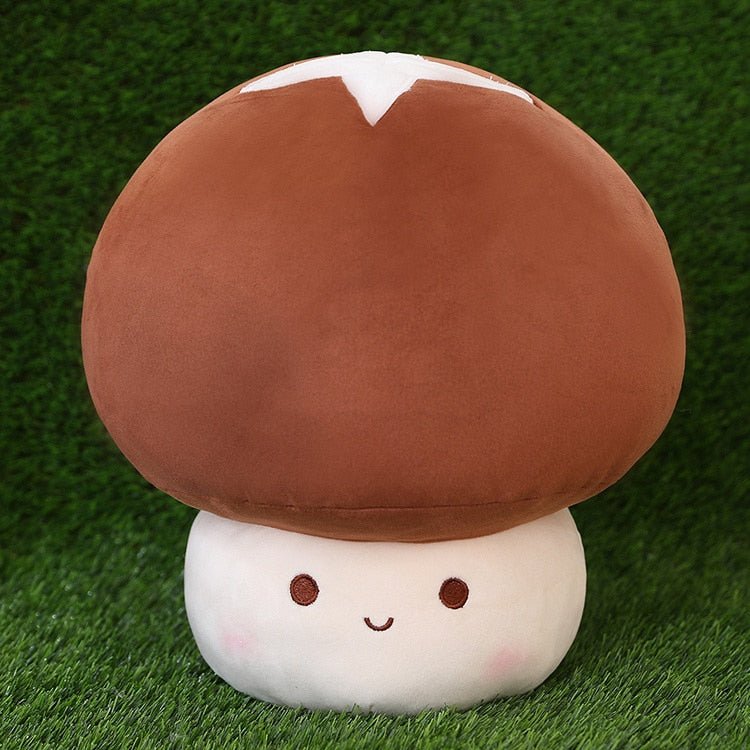 Kawaii Mushroom Plush Dolls Pillow Toys for Home Decor - DormVibes