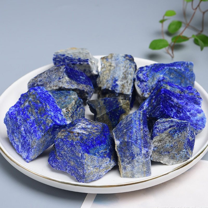Lapis Lazuli Raw Mineral - Blue Crystal - DormVibes
