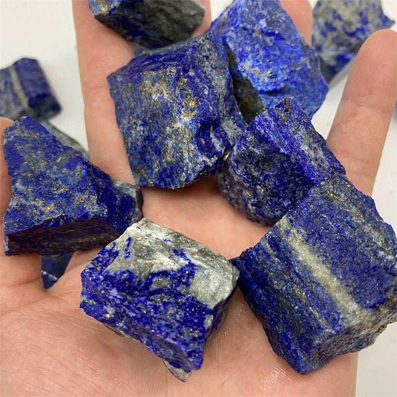 Lapis Lazuli Raw Mineral - Blue Crystal - DormVibes