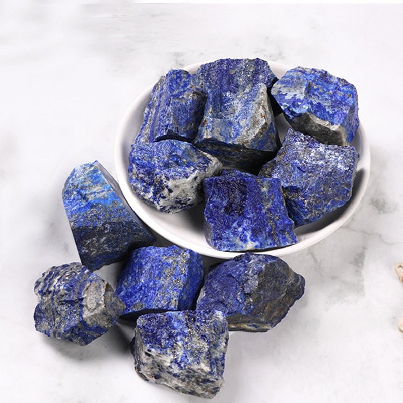 Lapis Lazuli Raw Mineral - Blue Crystal - DormVibes