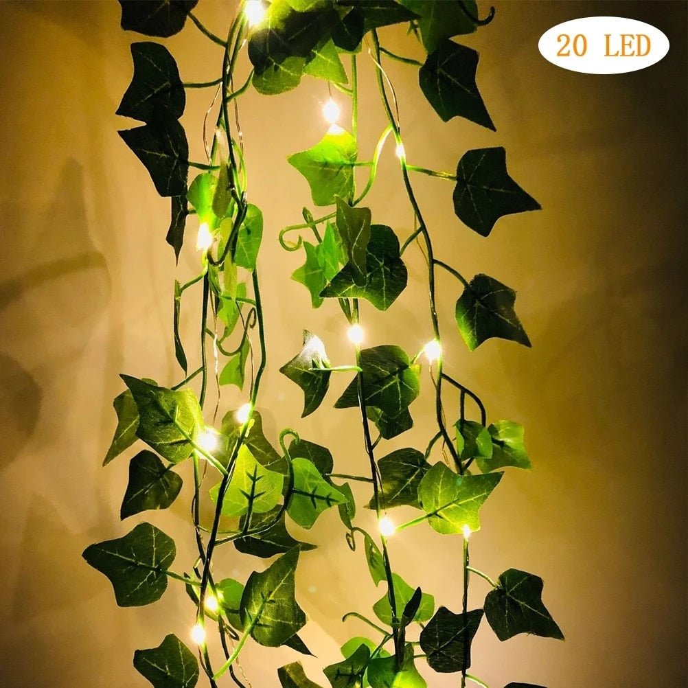 Leaf String Lights - DormVibes