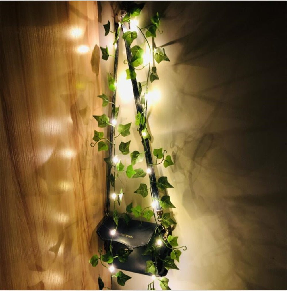 Leaf String Lights - DormVibes