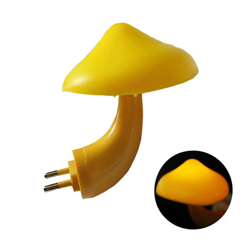 LED Mushroom Night Lights With Automatic Sensor - DormVibes