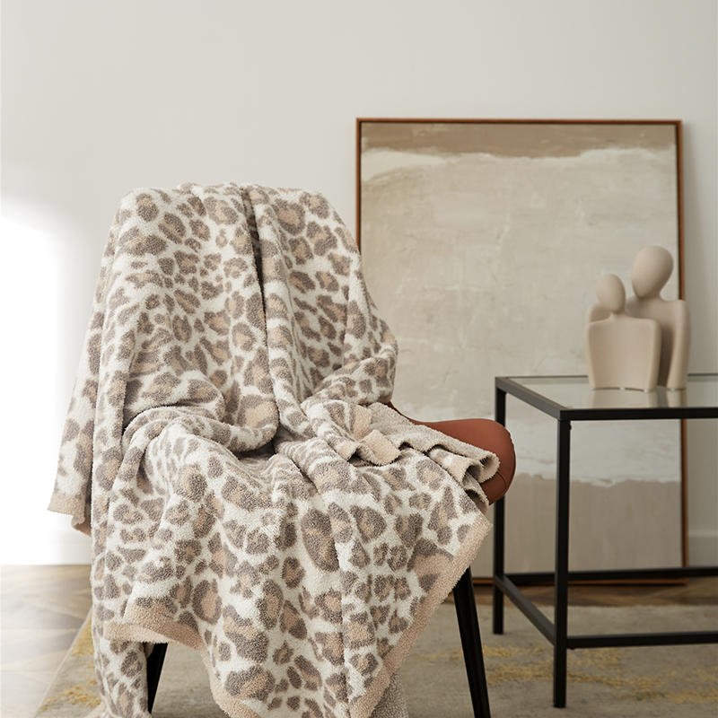 Leopard Throw Blanket - DormVibes