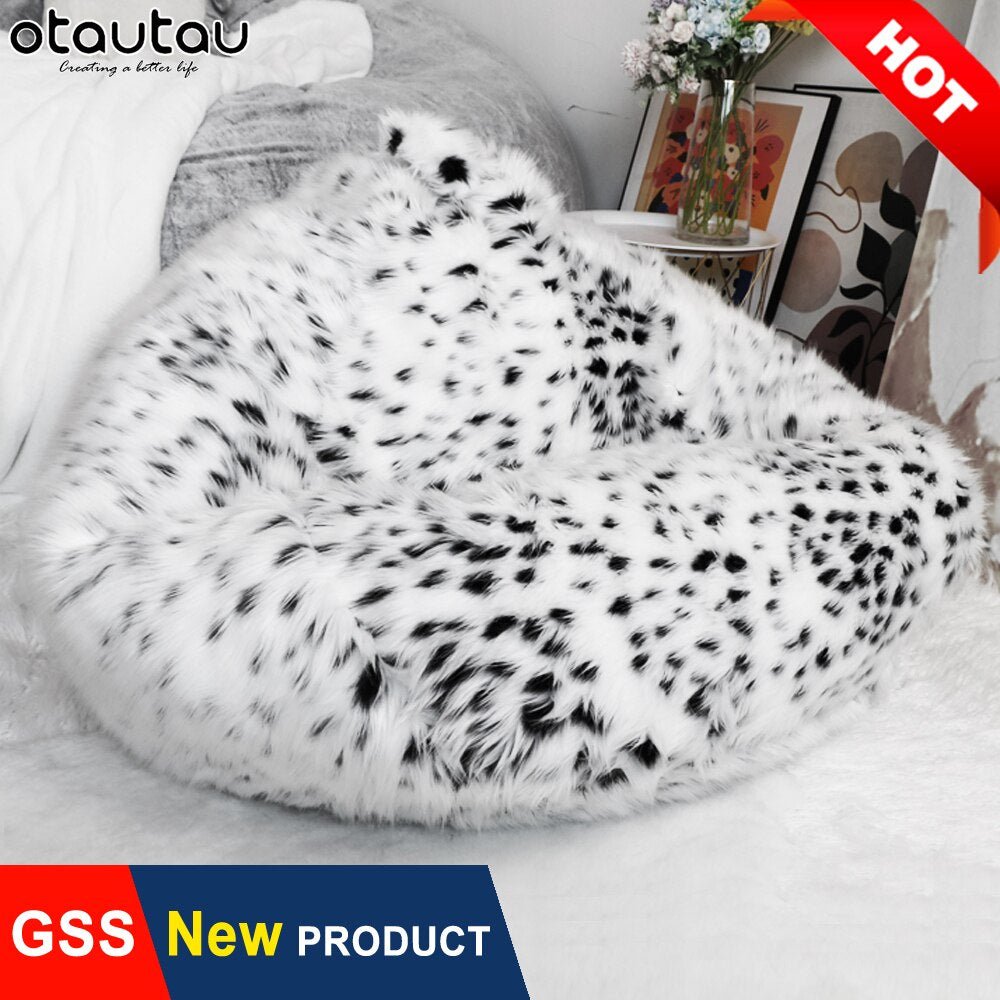 Otautau Big Xxl Bean Bag Chair With Filling Stuffed Giant Beanbag