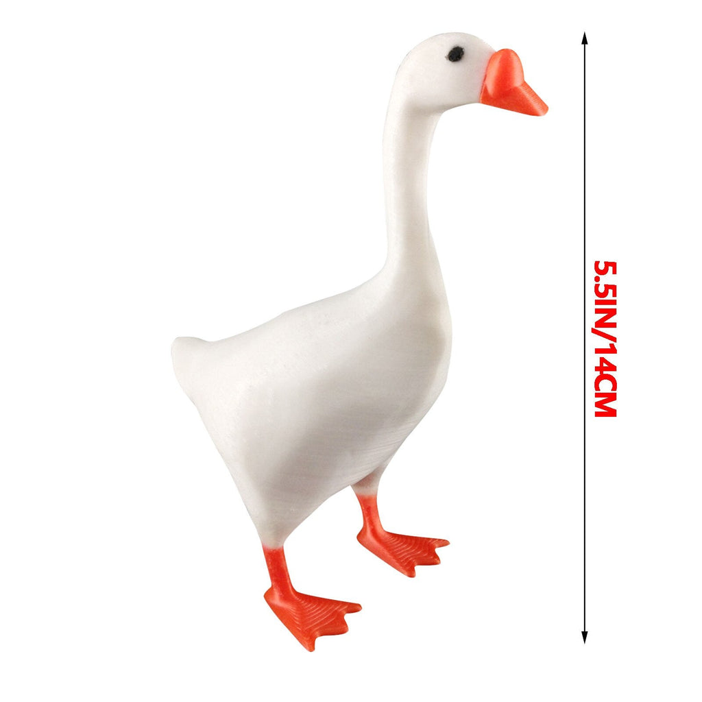 Magnetic Duck Cute Goose Key Holder Desk Ornament - DormVibes