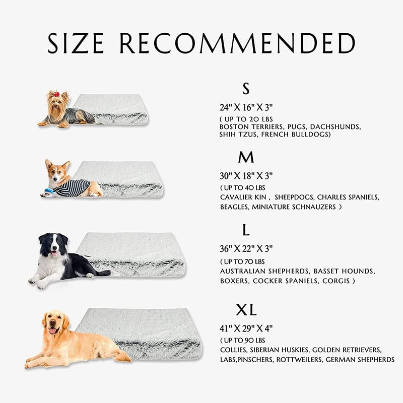 Memory Foam Pluffy® Dog Cat Bed - DormVibes