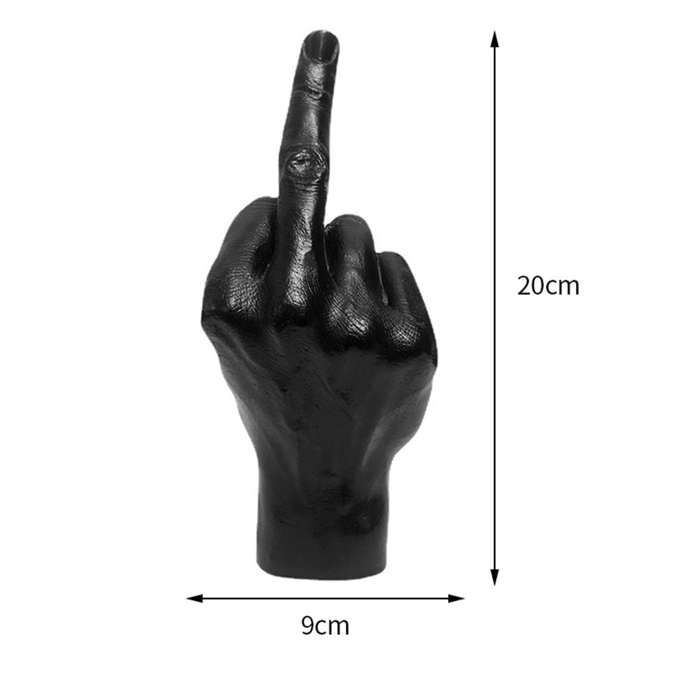 Middle Finger Hand Statue Desk Ornament - DormVibes