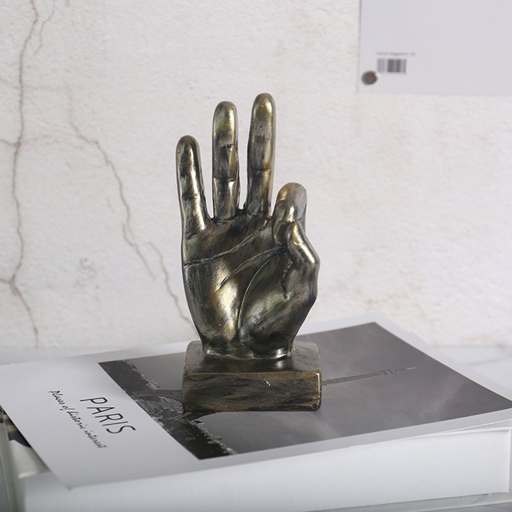 Middle Finger Hand Statue Desk Ornament - DormVibes