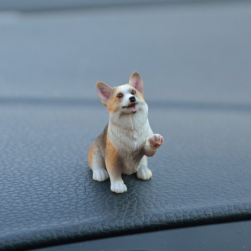 Mini Corgi Car Desk Ornament - DormVibes