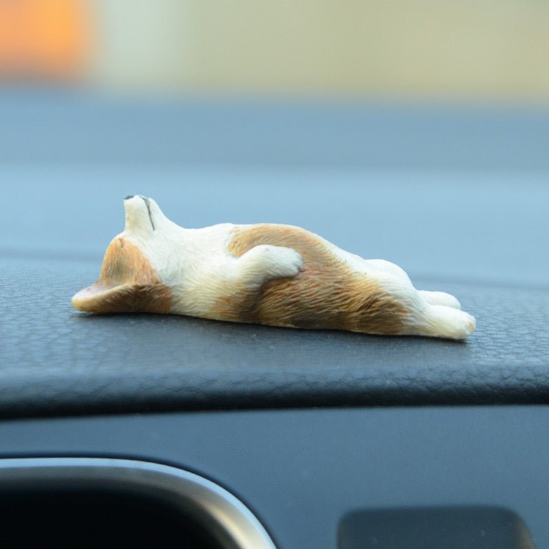 Mini Corgi Car Desk Ornament - DormVibes