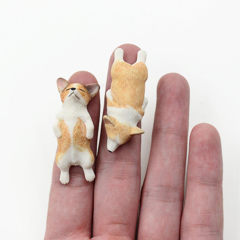 Mini Corgi Car Desk Ornament - DormVibes