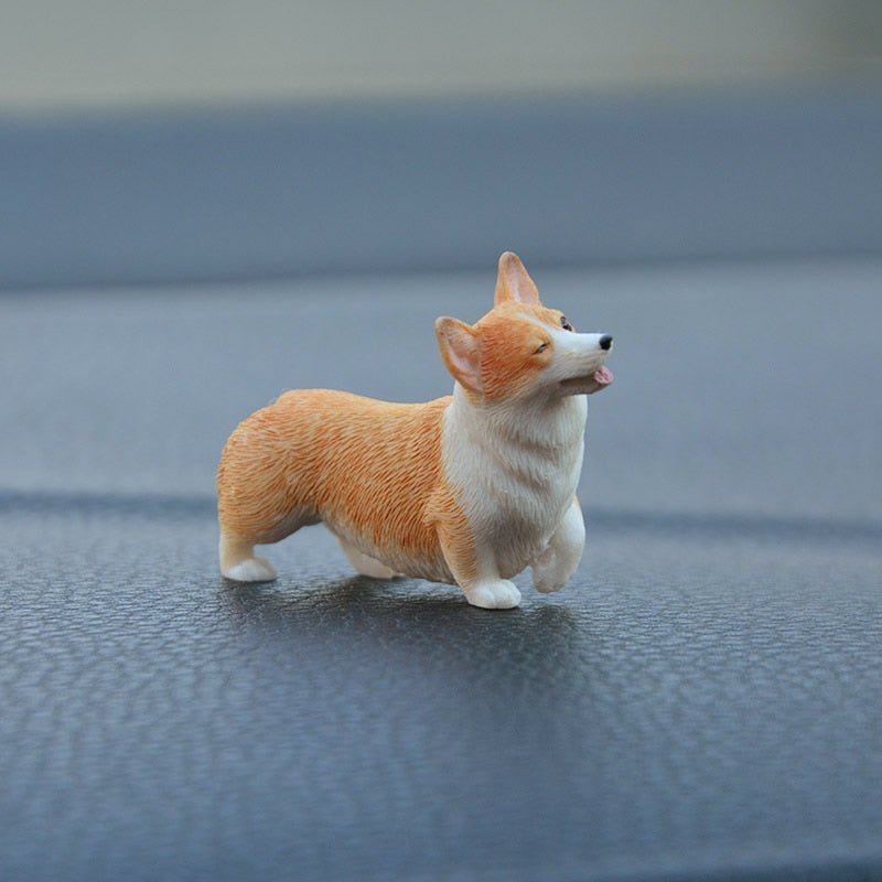 Mini Corgi Car Desk Ornament - DormVibes