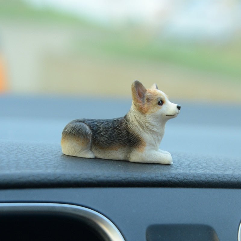 Mini Corgi Car Desk Ornament - DormVibes
