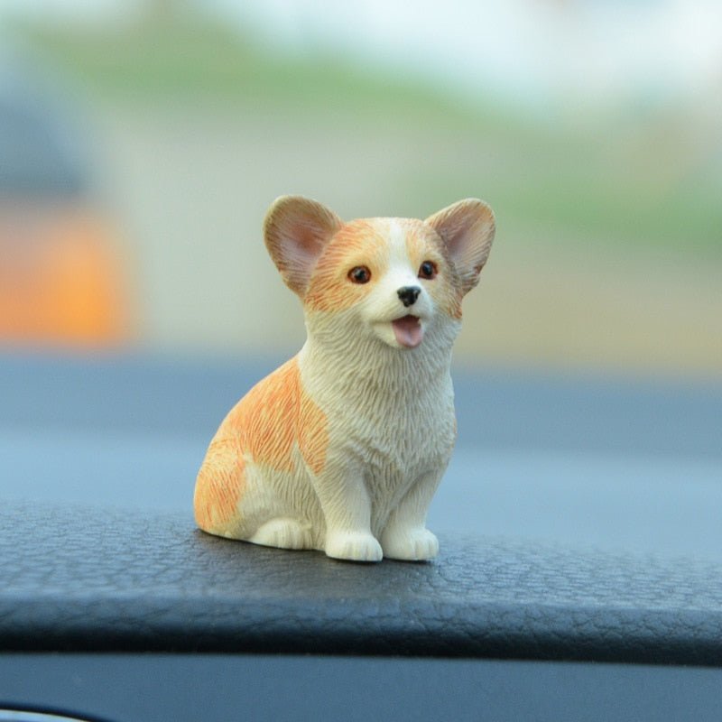 Mini Corgi Car Desk Ornament - DormVibes