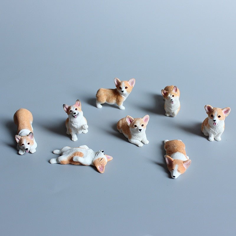 Mini Corgi Car Desk Ornament - DormVibes