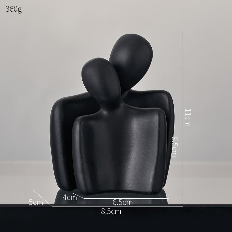 Mini Ornament Couple Sculpture Desk Ornament - DormVibes