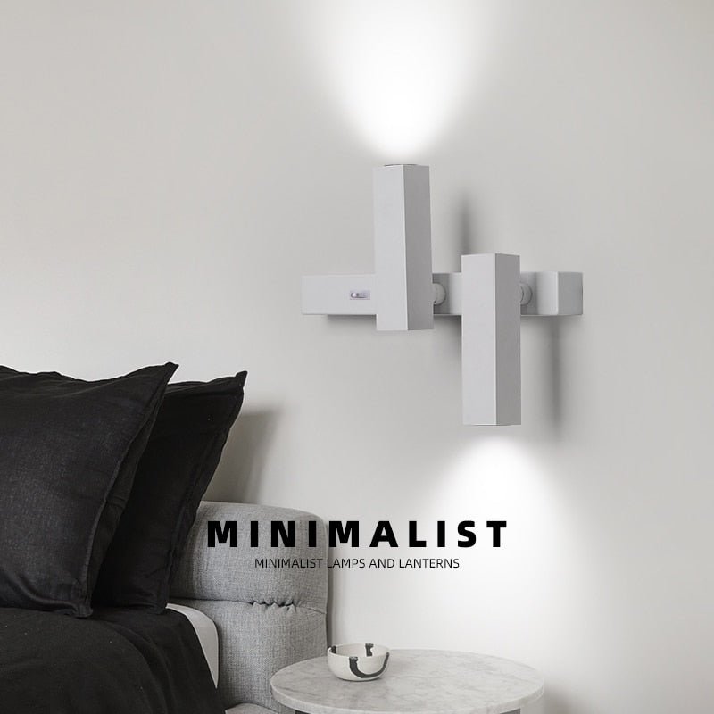 Modern LED Wall Light - Versatile Lighting for Bedroom, Living Room, and Home Decor - DormVibes