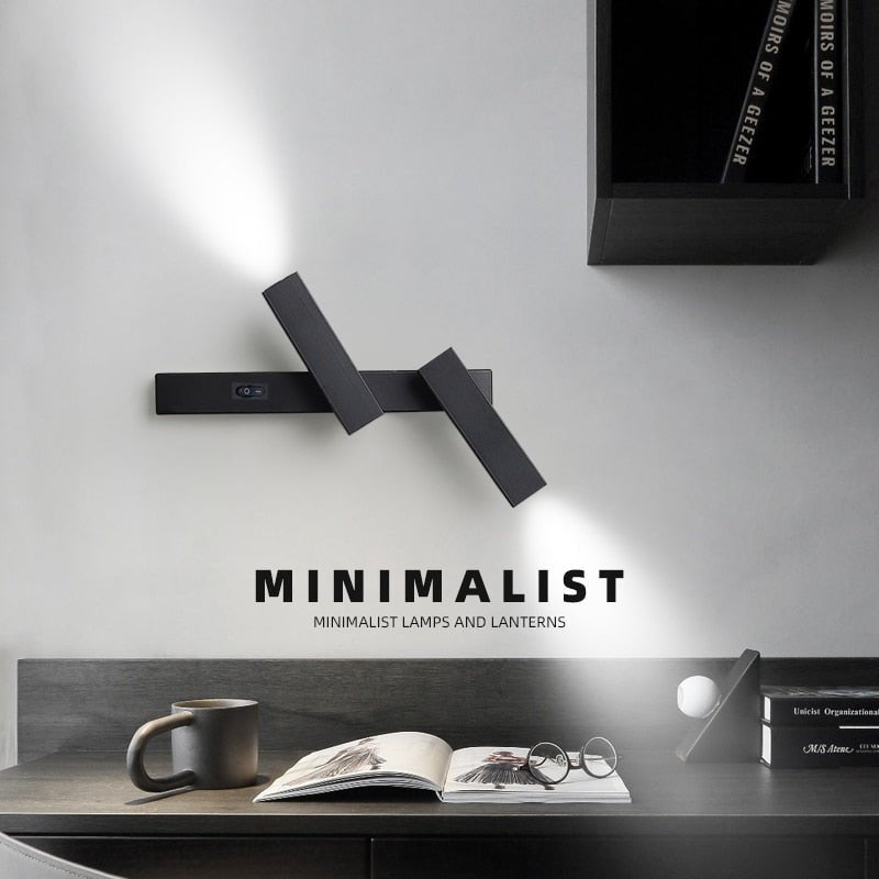 Modern LED Wall Light - Versatile Lighting for Bedroom, Living Room, and Home Decor - DormVibes