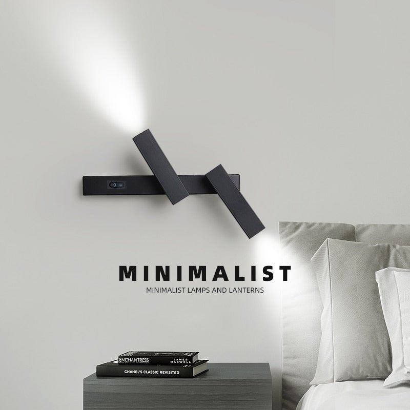 Modern LED Wall Light - Versatile Lighting for Bedroom, Living Room, and Home Decor - DormVibes