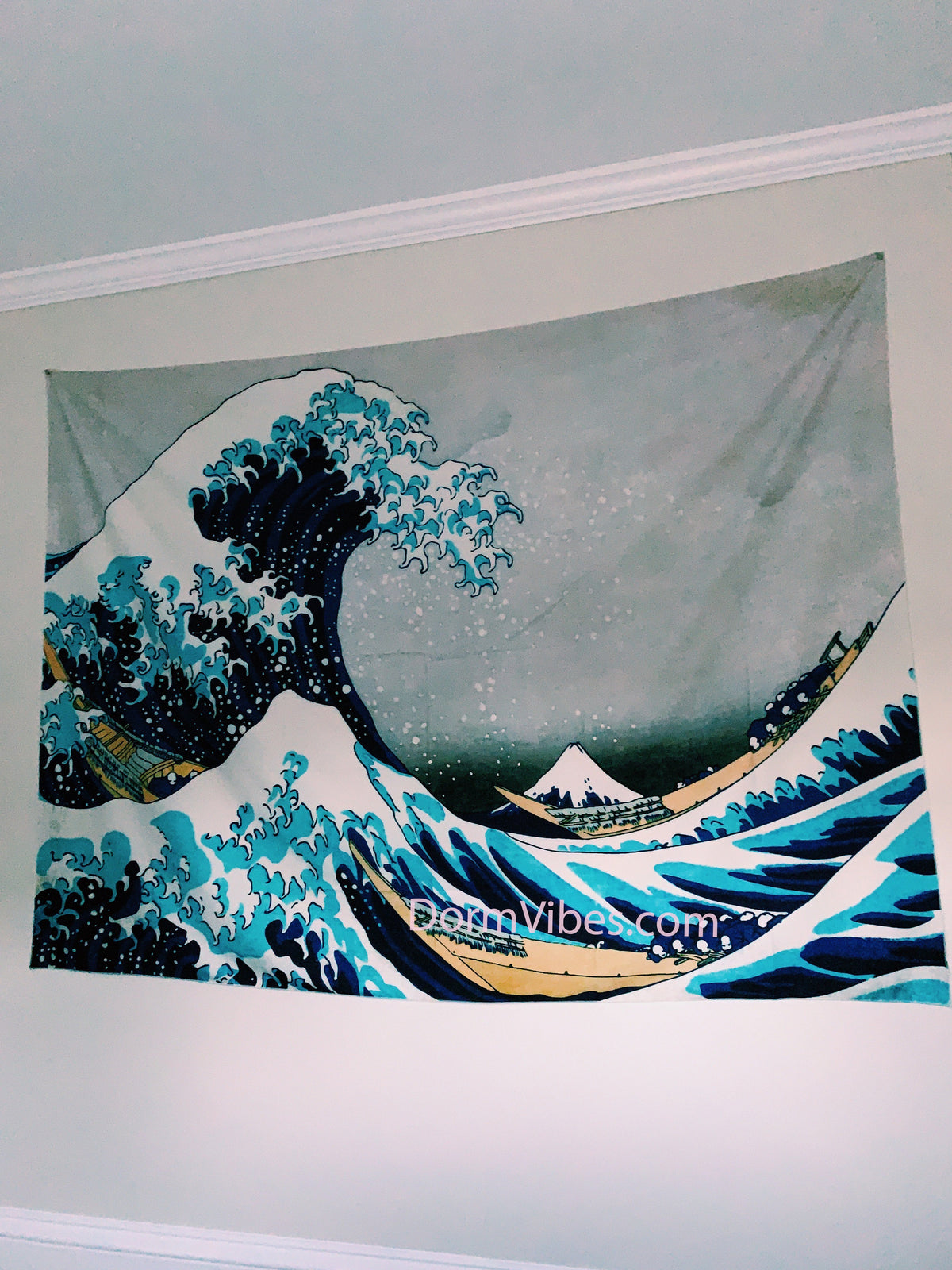 Mt Fuji Wave Tapestry