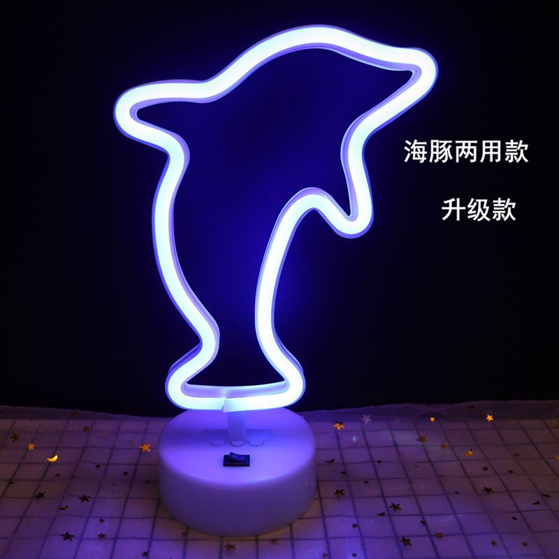 Mushroom and Animals Collection LED Neon Light Sign: USB Powered Wall Art Sign and Night Lamp, Decorative Wall Hanging Art - DormVibes