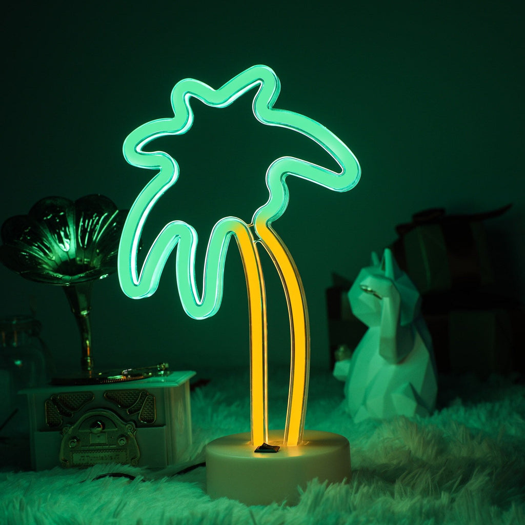 Mushroom and Animals Collection LED Neon Light Sign: USB Powered Wall Art Sign and Night Lamp, Decorative Wall Hanging Art - DormVibes